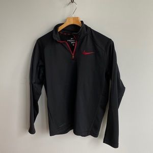 Nike therma fit quarter zip long sleeve mens shirt size M